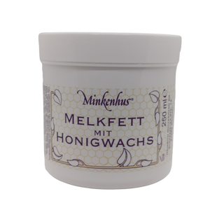 Minkenhus® Melkfett mit Honigwachs (250 ml)
